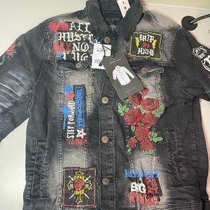 Copper Rivet Mens Denim Jacket